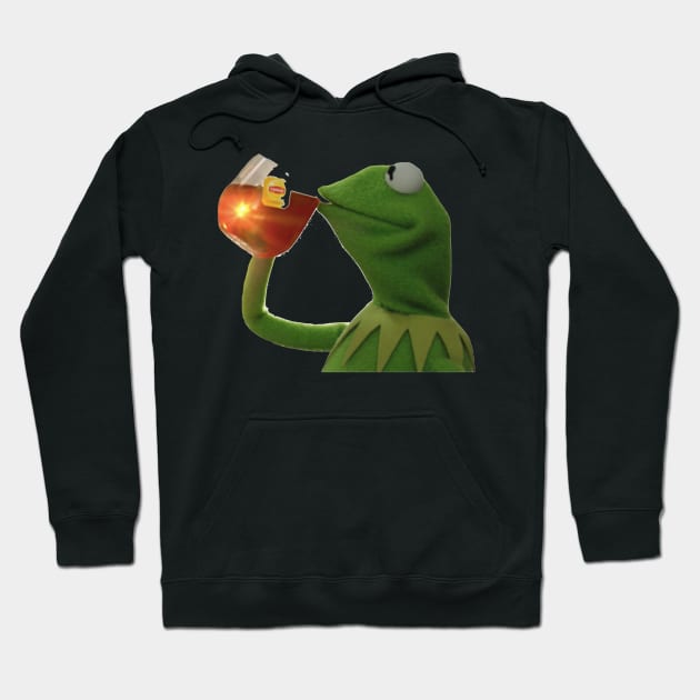 Kermit Tea Hoodie by Biscuit25